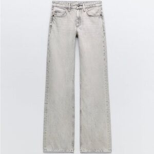 Zara Jeans wide leg 31 grey